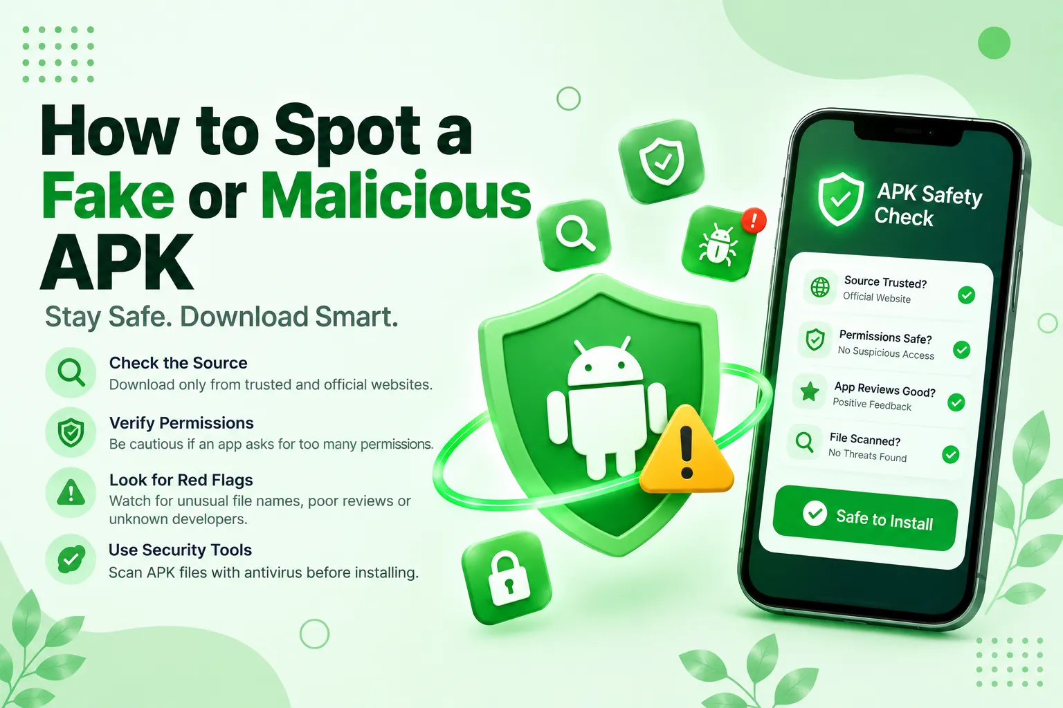 How to Spot a Fake or Malicious APK