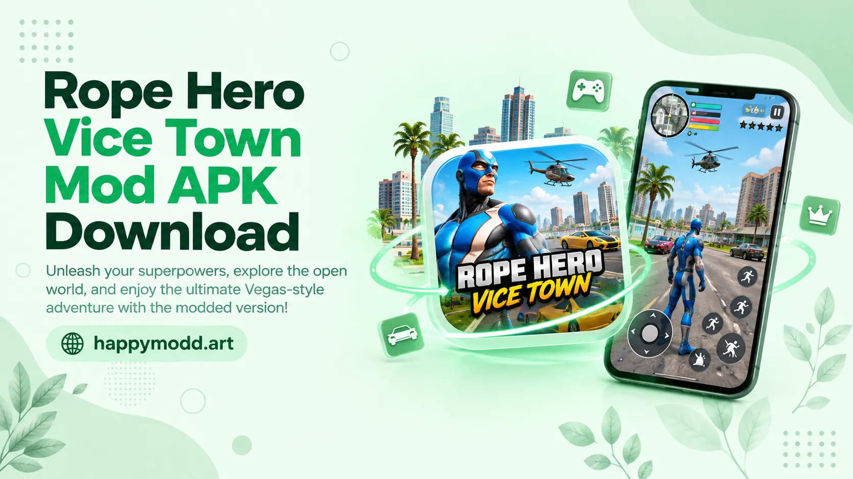 Rope hero mod apk