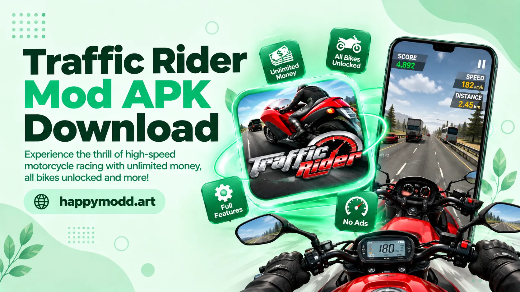 traffic rider mod apk